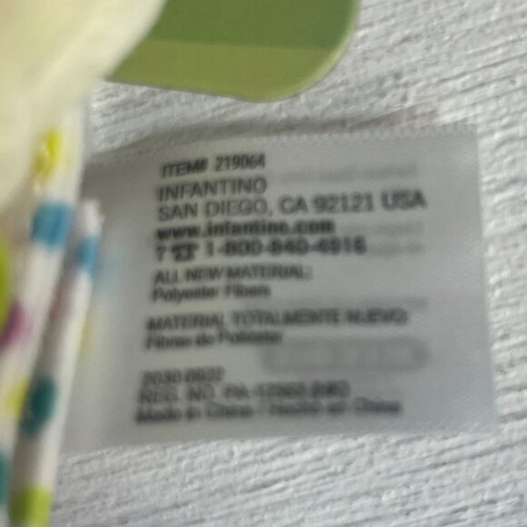 Infantino Go Gaga Springtime Wrist Rattles Babies 0M+ New Chick Bunny - Picture 7 of 8